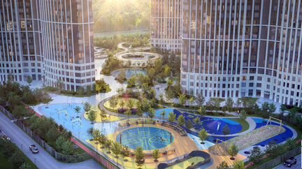 Квартира-студия, 75.7 м², 25/39 эт.