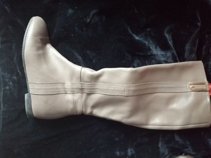 Сапоги кожа