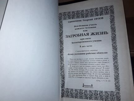 Орлов Георгий. Загробная жизнь