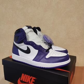 Jordan 1 Retro High Court Purple White 9.5 US