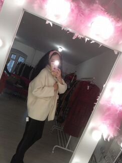 Тёплый жакет альпака