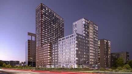 1-к апартаменты, 42.1 м², 10/29 эт.