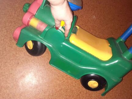 Машинка-паровозик-каталка