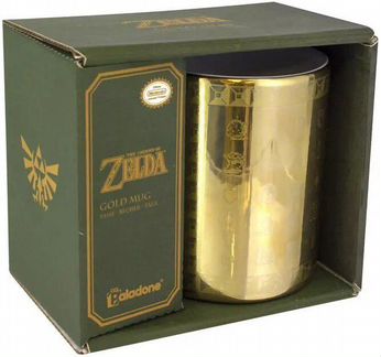 Кружка Paladone The Legend of Zelda Gold Glossary