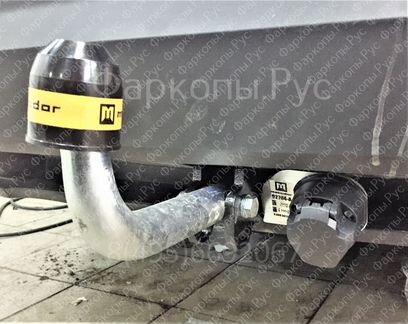 Фаркоп с оцинкованным шаром на Skoda Kodiaq 2017