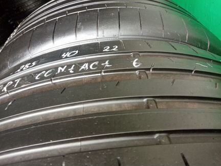 R22 285/40 Sport Contact6 Continental летние