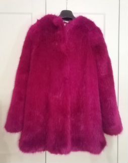 Шуба из искусствен. меха