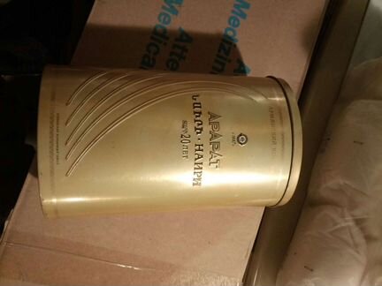 Коробка от коньяка